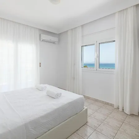 White & Blue Beachfront Luxury *