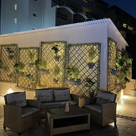 White & Blue Beachfront Luxury Villa