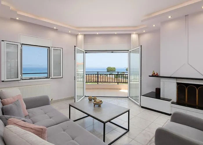 White&blue Beachfront Luxury Appartamento *